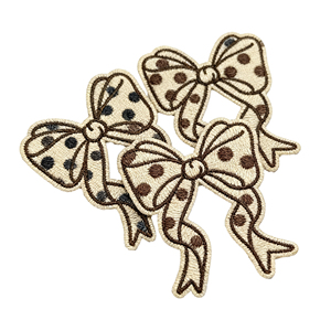 Stylish Heart <strong>Pattern</strong> 3D Chenille Iron on <strong>Embroidery</strong> Badges Custom Logo Heat Press <strong>Transfers</strong> for Clothes Bags Hats Sustainable - Product Image 2