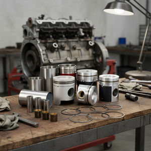 Piston en alliage d'aluminium TD229 à 6 cylindres, diamètre 102 mm, pour MWM (OEM/ODM) - Product Image 2
