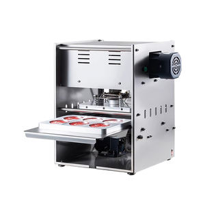 Halbautomat ische Saucenbecher-Versiegelung maschine Saucenblister-Verpackungs maschine 6-Tassen-Versiegelungsverpackungsmaschine für Tomaten dressing - Product Image 2