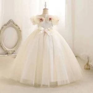 Robe de demoiselle d'honneur MS Fairy Tale Princess pour mariages, robe de cérémonie pour enfants, costume de spectacle - Product Image 3