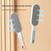 Brosse dépoussiérante électrostatique quatre-en-un transfrontalière FK-0902 – Éliminateur multifonction de poils d'animaux et de poussière pour vêtements et canapés