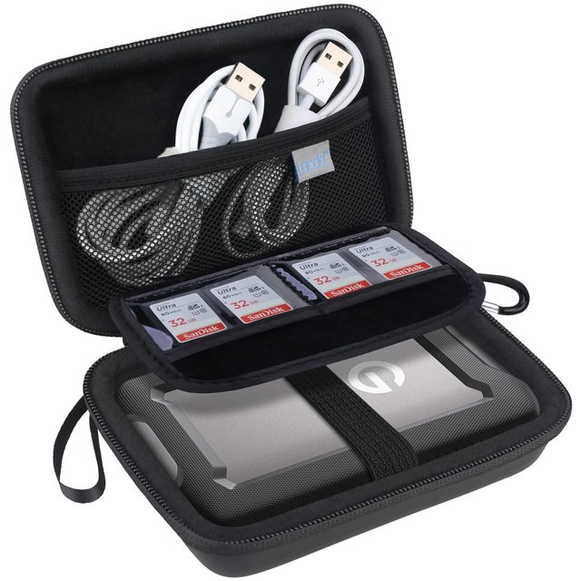 USB 3.0/3.5 Compatible Portable External Hard Drive HDD Carrying Case