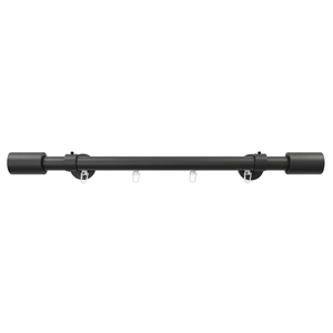Système de rail de rideau en aluminium robuste de 25 mm et 28 mm, directement de l'usine, accessoires de rail de rideau en métal, vente en gros - Product Image 4
