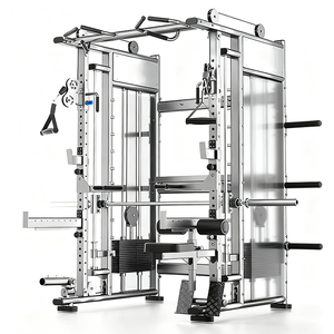 Estación Multifuncional de Entrenamiento de Pesas con Soporte para Sentadillas, Máquina Smith para Doméstico y Gimnasio WD-EM998 W - Product Image 1