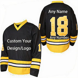 Nueva Camiseta de Hockey sobre Hielo 2025, Servicio OEM al por Mayor, Uniforme de Hockey Deportivo Personalizado con Costuras, 100% Poliéster, Unisex - Product Image 2