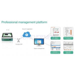 POCT 수의학 면역 형광 정량적 형광 면역측정법 분석기 수의학 시스템 - Product Image 6