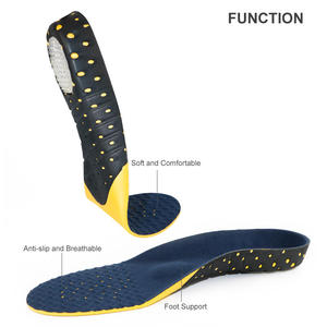 Semelles orthopédiques à soutien de la voûte plantaire pour fasciite plantaire, semelles pour pieds à voûte haute, semelles de sport pour douleurs aux pieds - Product Image 4