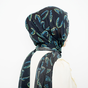 Lightweight Custom Printed Modal <strong>Pashmina</strong> Hijab Print <strong>Paisley</strong> Pattern Hijab Muslim Women <strong>Scarf</strong> Printed Modal Hijab - Product Image 6