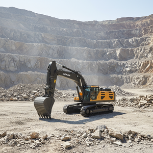 Excavadora de cadenas TAIJIN TJ600 de 60 toneladas de alta potencia para trabajos pesados con motor Cummins QSM11 para proyectos de minería en roca dura y canteras - Product Image 6