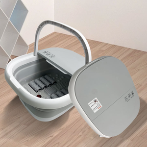 Bañera Plegable Portátil para Pies, para Uso Doméstico, con Calentamiento, Iluminación y Masaje - Product Image 5