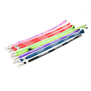 Alta calidad logotipo personalizado moda correa para el cuello cordón personalizado cordones país llavero cordones - Product Image 6