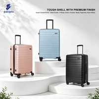 Viaje Silencioso, Resistencia en el Desplazamiento |   Maleta con Ruedas Giratorias de 20"/24" Antiexplosión, Impermeable, Ecológica y Ligera, Personalización de Marca