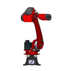 Robot de soudage à l'arc 6 axes BORUNTE avec moteur PLC, boîte de vitesses, soudeuse 350A, source 7,5KW, châssis automobile, certifié CE, IP54 - Product Image 6