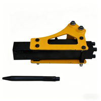 Compacteur à plaques vibrantes hydrauliques pour excavatrices avec moteur Honda, utilisation en construction, personnalisable