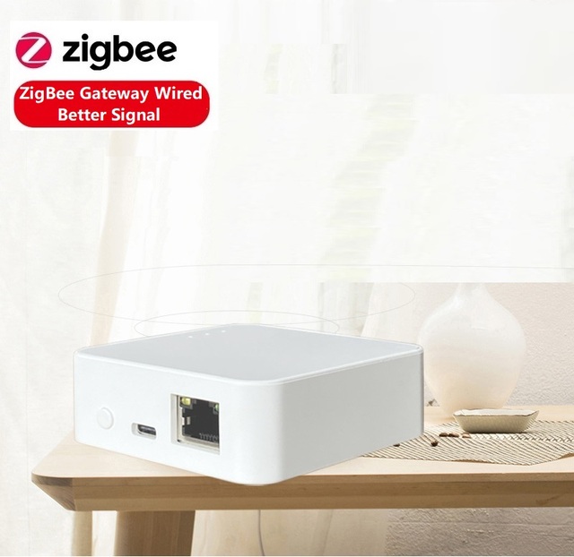 Tuya ZigBee 3.0 Smart Home Gateway WiFi Mesh Hub with BLE Electric USB Powered Plastic Smart Switch for Home Automation