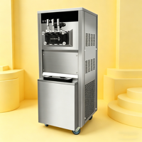 Commerciële fabrikant van softijsmachines, softijsmachine voor op het aanrecht, kleine softijsmachine