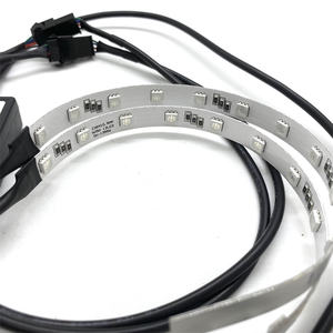 Kit de anillos de Ojos de demonio LED de control de Aplicación <span class=keywords><strong>360</strong></span> grados Devil Eyes <span class=keywords><strong>Halo</strong></span> Super brillante para lente de proyector HID Xexon - Product Image 5