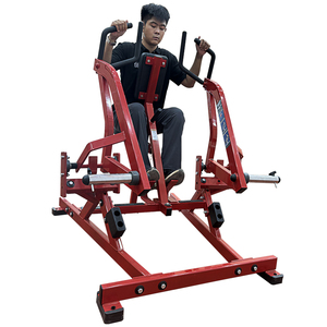 เครื่องออกกำลังกายเชิงพาณิชย์ รุ่น K2002 สำหรับบริหารหลังส่วนล่าง แบบใช้แผ่นน้ำหนัก พร้อมฟังก์ชั่นพายเรือและบริหารกล้ามเนื้อหน้าอก - Product Image 6