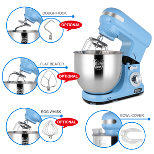 5.7L xoắn ốc bánh pizza bánh máy điện thiết bị nhà bánh mì thực phẩm bột đứng trộn cho bánh - Product Image 4