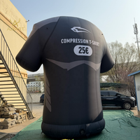 Maillot de sport gonflable géant pour événements sportifs et animations en stade, promotions de marques et décoration marketing pour la vente au détail