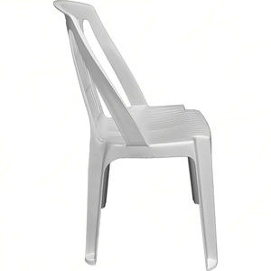 Sedia da Giardino Impilabile in Plastica Progarden Stella Bianca 53x46x86h cm Design Senza Braccioli - Product Image 2