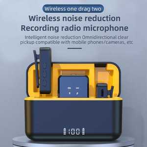 Micrófono Inalámbrico Profesional de Condensador de Estudio, 4 Micrófonos, 2.4, Cancelación de Ruido, SX13 Pro, Tipo-C, para Transmisiones en Vivo de TikTok - Product Image 5