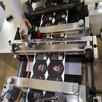 Rouleau d'étiquettes de lit plat Semi-automatique, machine de découpe et d'estampage de feuille chaude