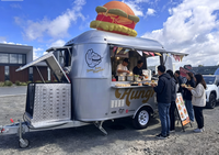 Remorque de restauration, Pod de restauration, Remorques alimentaires, Bar, Remorque à glaces entièrement personnalisée, Camionnette alimentaire, Camionnette à café