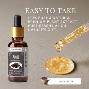 Aceite Esencial de Pimienta Negra de Grado Premium, Puro y Natural, al por Mayor a Precio de Mayoreo, para Masajes en el Cuero Cabelludo y el Cuerpo, y Jabón - Product Image 5
