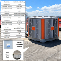 Ventilateur évaporatif industriel 35000CMH pour conduits, refroidisseur d'air extérieur, pompe de refroidissement mural/à fenêtre