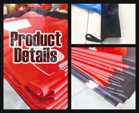 Hot Sale Teardrop Flag Banner Strand fliegende Flagge mit Ständern beidseitig bedruckte wind dichte Werbung Display Zubehör