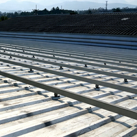 Support solaire en aluminium anodisé en forme de Z, crochet de fixation pour toit photovoltaïque, pour l'installation de systèmes de montage de panneaux solaires