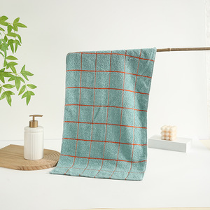 Essuie-tout rectangulaire 36x60 cm en pur coton épaissi, absorbant, pour le nettoyage de la cuisine, écologique, turquoise - Product Image 1