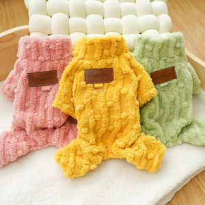 Wholesale Multiple Color Four-Legged Winter Autumn Thicken Warm Cute Dog <b>Cat</b> Polyester <b>Hoodies</b> Simple Modern Leisure - Product Image 1