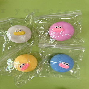 Nuovo Giocattolo Antistress Creativo a Forma di Salsiccia con Grandi Occhi, Divertente Palla Fluida, Giocattolo per Bambini per Alleviare lo Stress - Product Image 6