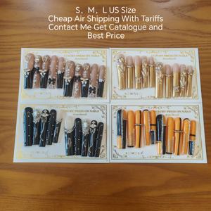 <span class=keywords><strong>Faux</strong></span> <span class=keywords><strong>ongles</strong></span> de haute qualité, longs et carrés, faits à la main, lot de 10 pièces, <span class=keywords><strong>ongles</strong></span> en gel de luxe à presser, <span class=keywords><strong>ongles</strong></span> artificiels en acrylique - Product Image 6