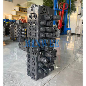 Valvola di controllo principale usata originale PC50 PC50UR PC55 <span class=keywords><strong>PC55MR</strong></span>-<span class=keywords><strong>2</strong></span> valvola idraulica PC30MR-<span class=keywords><strong>2</strong></span> valvola di controllo PC30 per l'escavatore - Product Image 5