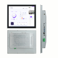Panel PC Industrial de 7/8/10.1 Pulgadas para Montaje en Vehículos, Pantalla Táctil PCAP de 10 Puntos, IP65 Resistente, para Logística, Montacargas, Aluminio, VGA, VESA
