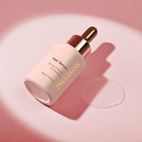 Sérum de repousse des cheveux biologique à base de plantes à étiquette privée, hydratant et lissant, kératine, huile essentielle d'argan pour cheveux