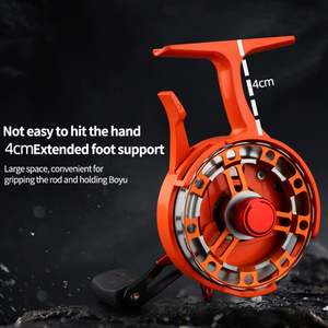 Carrete de Pesca con Mosca y Hielo <span class=keywords><strong>3</strong></span>.6:1 al por Mayor, <span class=keywords><strong>3</strong></span>+1BB, Portátil, Invernal, Ultra Suave, de Metal, para Balsa - Product Image 6