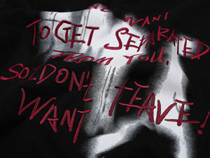 StreetLux Custom American High Street Graffiti Print Heavy Hoodie Hombres Hip Hop Loose Trend Hoodie - Product Image 3