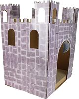 Griffoir pour chat personnalisé Midlee Castle avec motif en briques