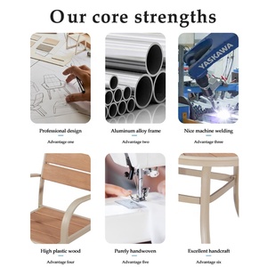 pièces en plastique bois ensemble <span class=keywords><strong>de</strong></span> salle à manger meubles <span class=keywords><strong>de</strong></span> <span class=keywords><strong>jardin</strong></span> extérieur en aluminium 6 places <span class=keywords><strong>table</strong></span> <span class=keywords><strong>et</strong></span> <span class=keywords><strong>chaises</strong></span> <span class=keywords><strong>de</strong></span> <span class=keywords><strong>jardin</strong></span> - Product Image 3
