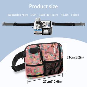 Bolsa de Cinturón Organizadora Personalizada para Estudiantes de Farmacia, Kit de Cuidado con Estetoscopios, Diseño de Herramientas de Equipo Médico, Paquete de Enfermería - Product Image 3