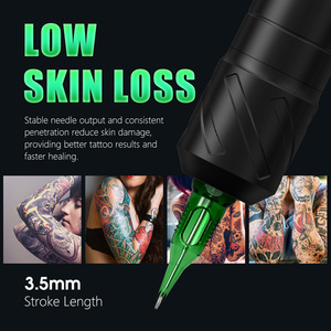Pistola de Tatuaje Eléctrica XNET TREX con Potente Motor de 1600mAh y Carrera de 3.5mm, Máquina de Tatuar Inalámbrica Tipo Pen para Artistas Principiantes y Body Art - Product Image 5