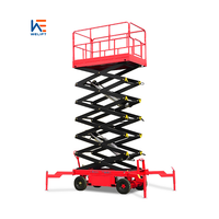 Certificats CE 3 Mètres 4 Mètres 6 Mètres 300Kg Aéroport Portable Mini Man Lift Plate-Forme Verticale Élévatrice Intérieur Mobile Scissor Lift