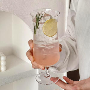 Logo personnalisé tasse <span class=keywords><strong>Mojito</strong></span> bouche inversée <span class=keywords><strong>avec</strong></span> <span class=keywords><strong>paille</strong></span> ouragan boisson gobelet cocktail <span class=keywords><strong>verre</strong></span> à vin - Product Image 4