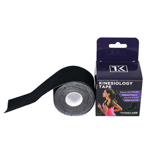 เทปคิเนซิโอโลยีผ้าฝ้ายสีเหลือง รุ่น JRT-17 ยี่ห้อ OEM โลโก้สั่งทำได้ ขนาด 2.5 ซม./5 ซม./10 ซม. กว้าง 5 เมตร กันน้ำ สำหรับการแพทย์ - Product Image 6