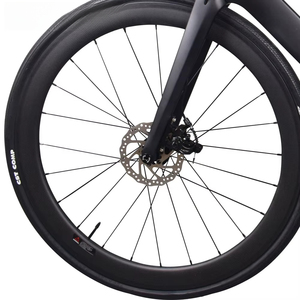 Vélo de route complet en carbone 22 vitesses avec groupe Shimano R8000, cadre et fourche en fibre, freins à disque, roues 700c, YFR001 Vélo de route en carbone - Product Image 5