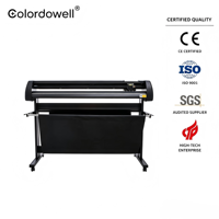 Plotter de Corte de Vinilo Colordowell KI-1350AB de 1350 mm, Motor Paso a Paso de Alta Precisión, Nueva Máquina de Corte de Papel Semiautomática